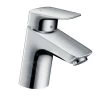 Hansgrohe Logis - Miscelatore Monocomando 70 Per Lavabo, Con Sistema Di Scarico Push-Open, Cromato 71077000