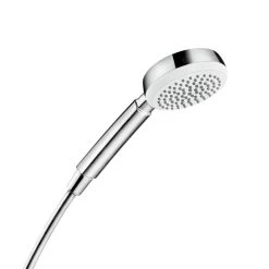 Hansgrohe Crometta 100 - Doccetta A Mano, Getto Singolo EcoSmart 9 L/min, Bianca/cromata 26828400