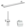 Hansgrohe Logis Universal - Set Di Accessori Per Bagno, Cromato 41727000