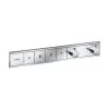 Hansgrohe RainSelect - Miscelatore Ad Incasso Per 4 Utenze, Cromo 15382000