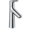 Hansgrohe Talis S - Miscelatore Monocomando 100 CoolStart Per Lavabo, Con Sistema Di Scarico A Tirante, Cromato 72022000