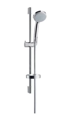 Hansgrohe Croma 100 - Set Doccetta A Mano Vario/Saliscendi Unica&apos;C 0,65 M, Cromato 27772000