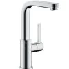 Hansgrohe Metris S - Miscelatore Monocomando Per Lavabo, Con Braccio Di Erogazione Girevole E Sistema Di Scarico, Cromato 31159000