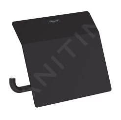 Hansgrohe AddStoris - Portarotolo Con Coperchio, Nero Opaco 41753670