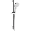 Hansgrohe Croma Select E - Set Doccia Vario EcoSmart 9 L/min 0,65 M, Bianco/cromato 26583400