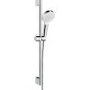 Hansgrohe Crometta - Set Doccia Vario, 100 Mm,2 Getti, Bianco/cromato 26532400