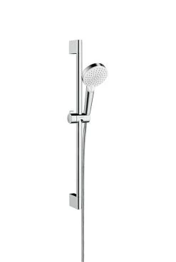 Hansgrohe Crometta - Set Doccia Vario, 100 Mm,2 Getti, Bianco/cromato 26532400