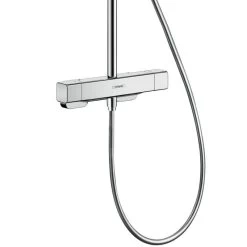 Hansgrohe Croma - Set Doccia Showerpipe Con Termostato, Getto Singolo, EcoSmart, Cromo 27660000 -Negozio Di Articoli Per Il Bagno f53b7d3b0d68a9d0d1ae75a9