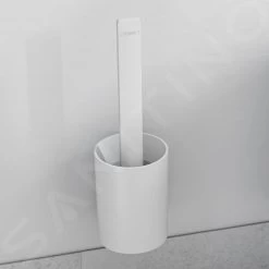 Hansgrohe WallStoris - Scopino WC Con Supporto, Bianco Opaco 27927700 -Negozio Di Articoli Per Il Bagno fa7173742186195fb2d44b95